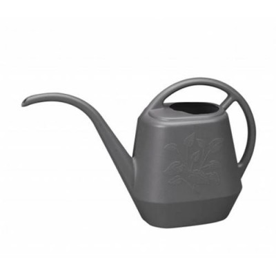 Aqua Rite Watering Can (Set of 12) Size: 56 oz. (7.5 inch  H x 12 inch  W x 4.5 inch  D) Color: Peppercorn   